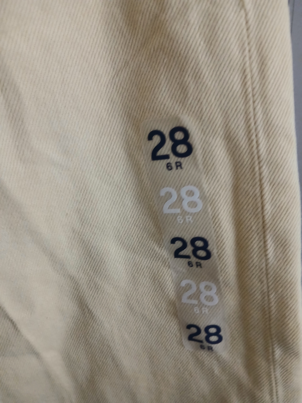 GAP Baggy Mid Rise Jeans - Yellow - Picture 2 of 3